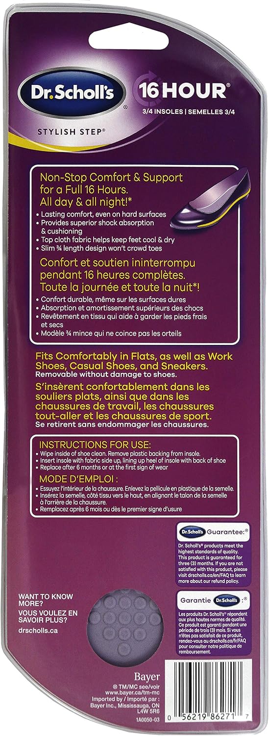 16-Hour Insoles - For Her | Dr. Scholl's® | 1 Pair
