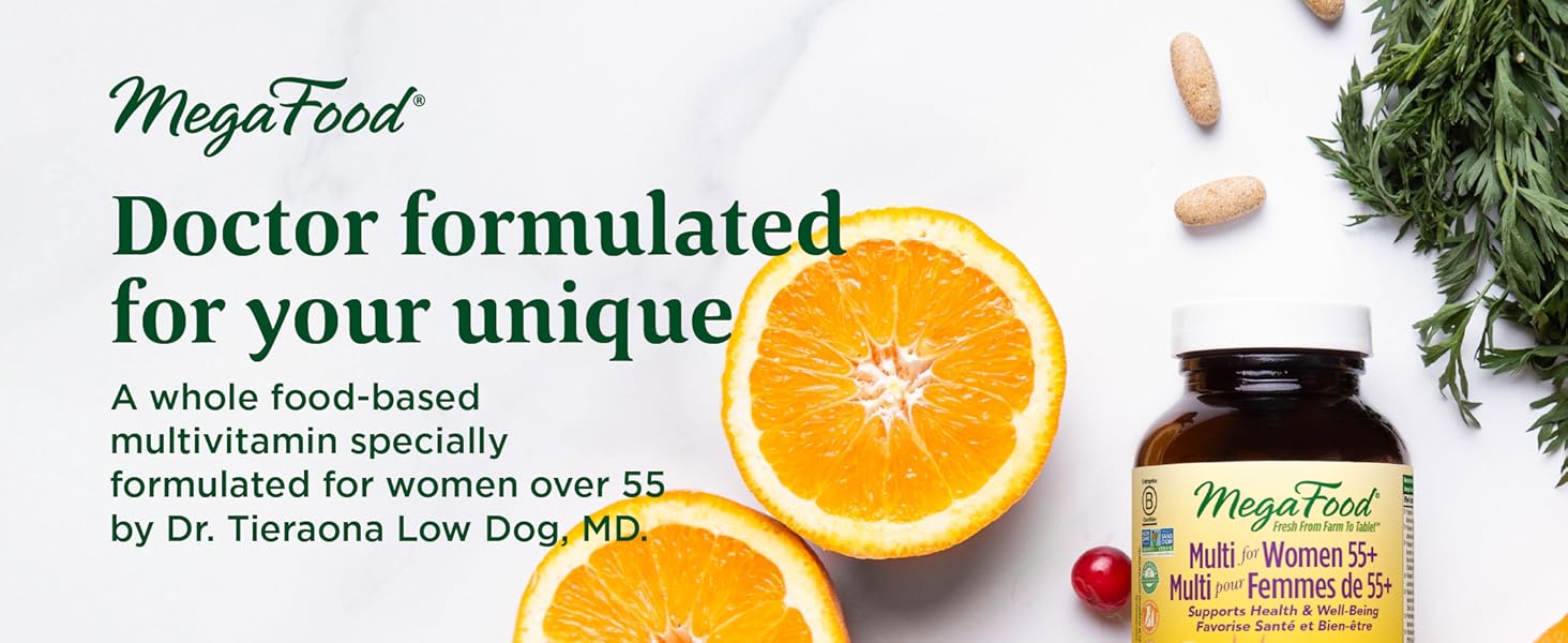 Multi for Women 55+ | MegaFood® | 60 Tablets