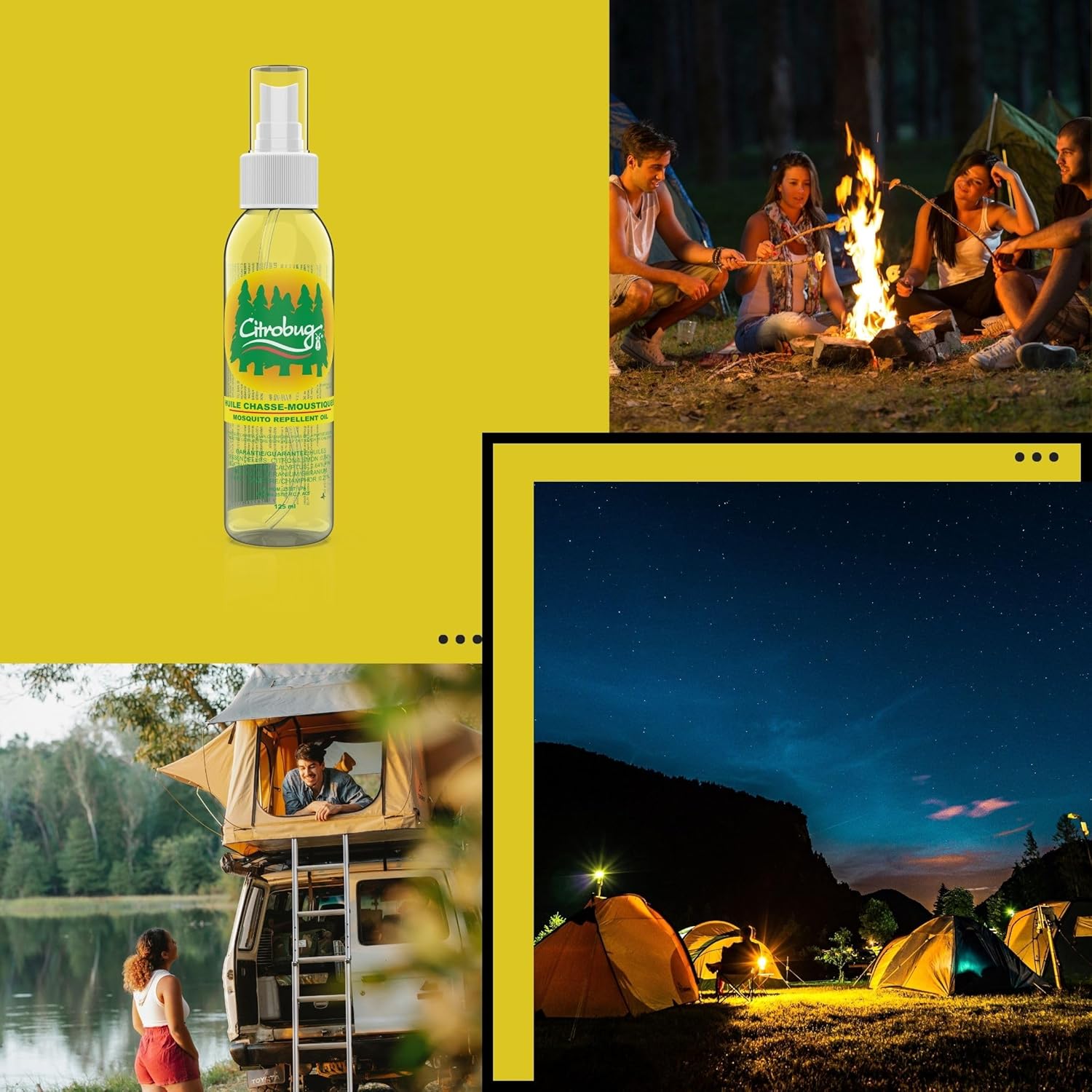 Natural Mosquito Repellent | Citrobug | 125 mL