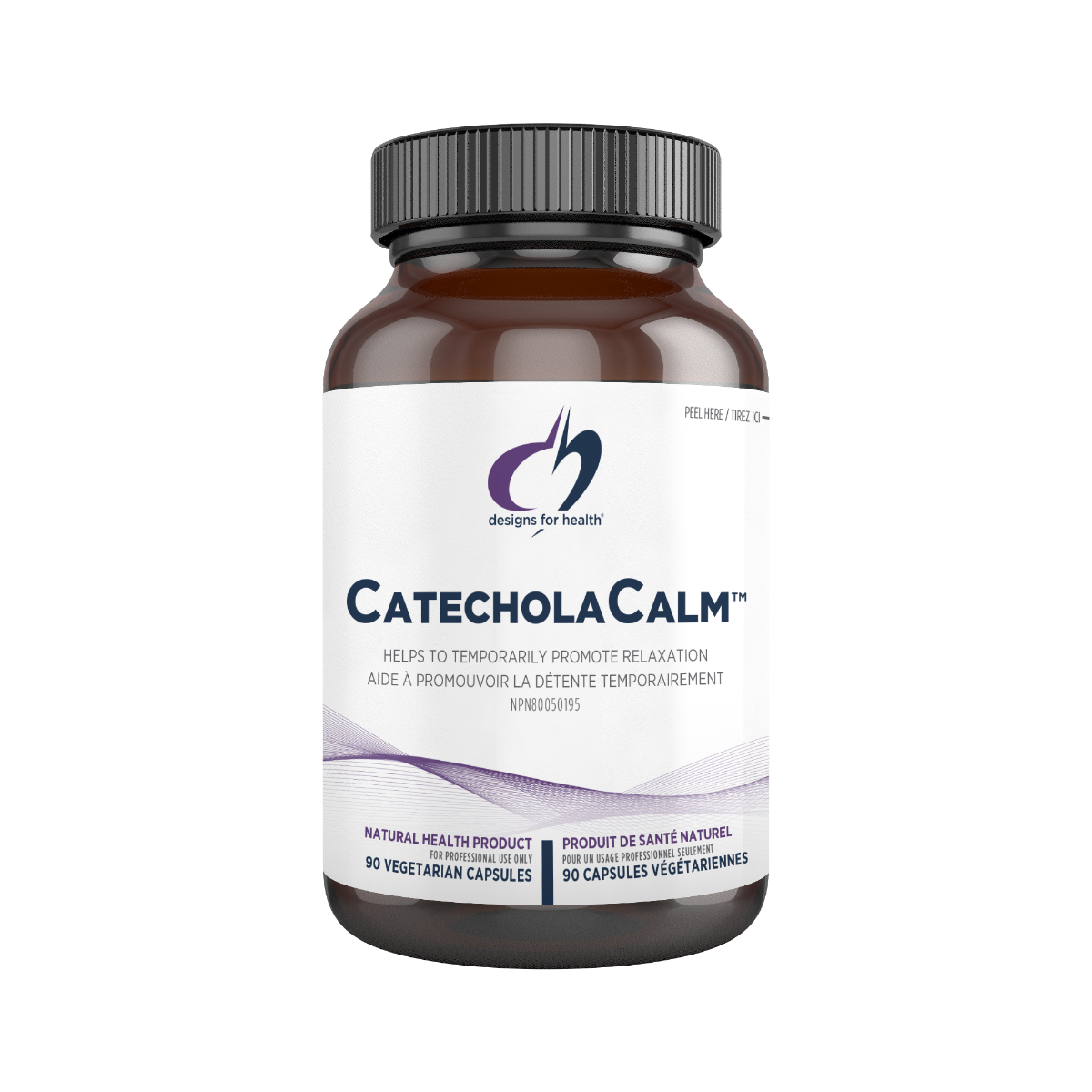 CatecholaCalm™ by Designs for Health® – Mood & Stress Support | 90 Capsules