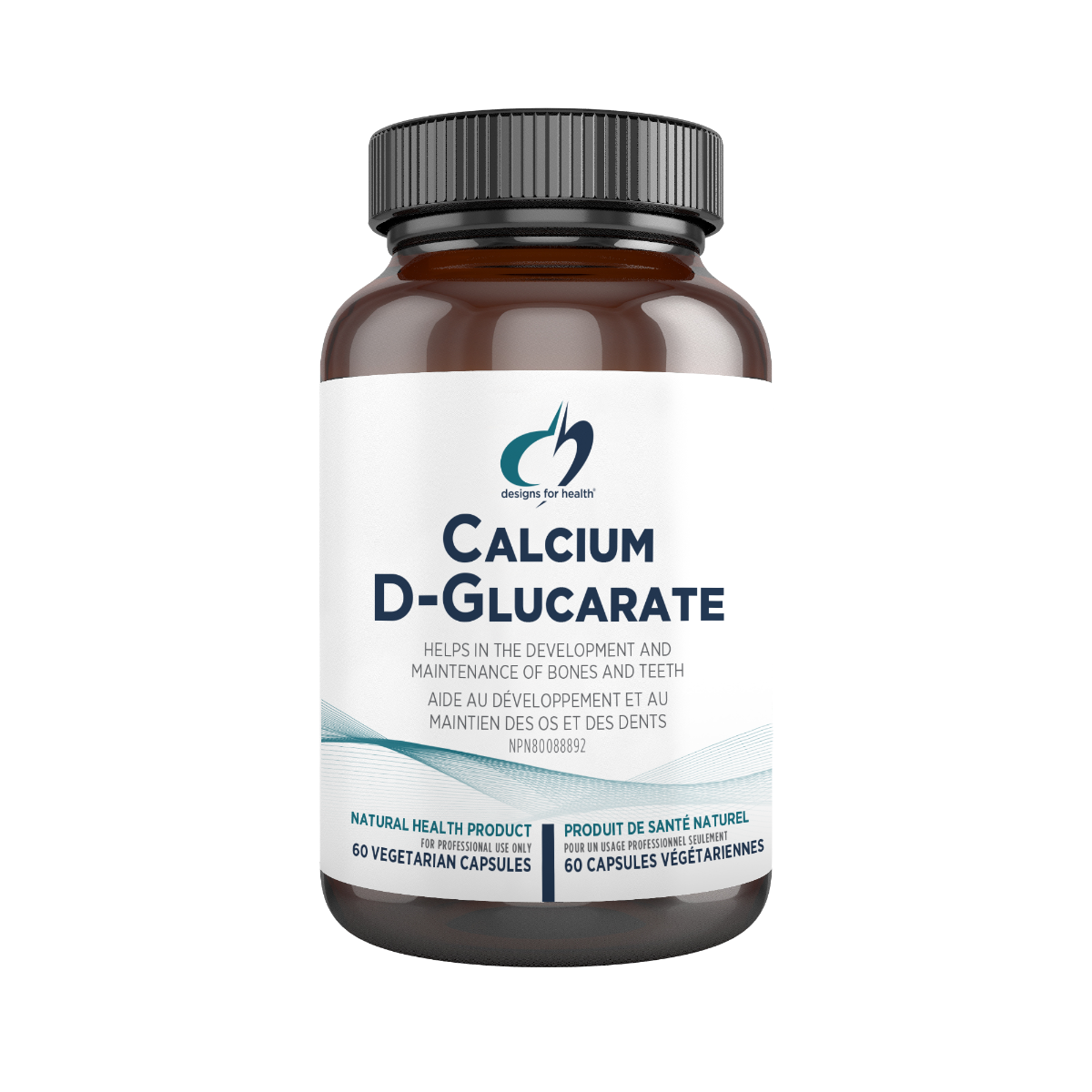 Calcium-D-Glucarate | Designs for Health® | 60 Capsules