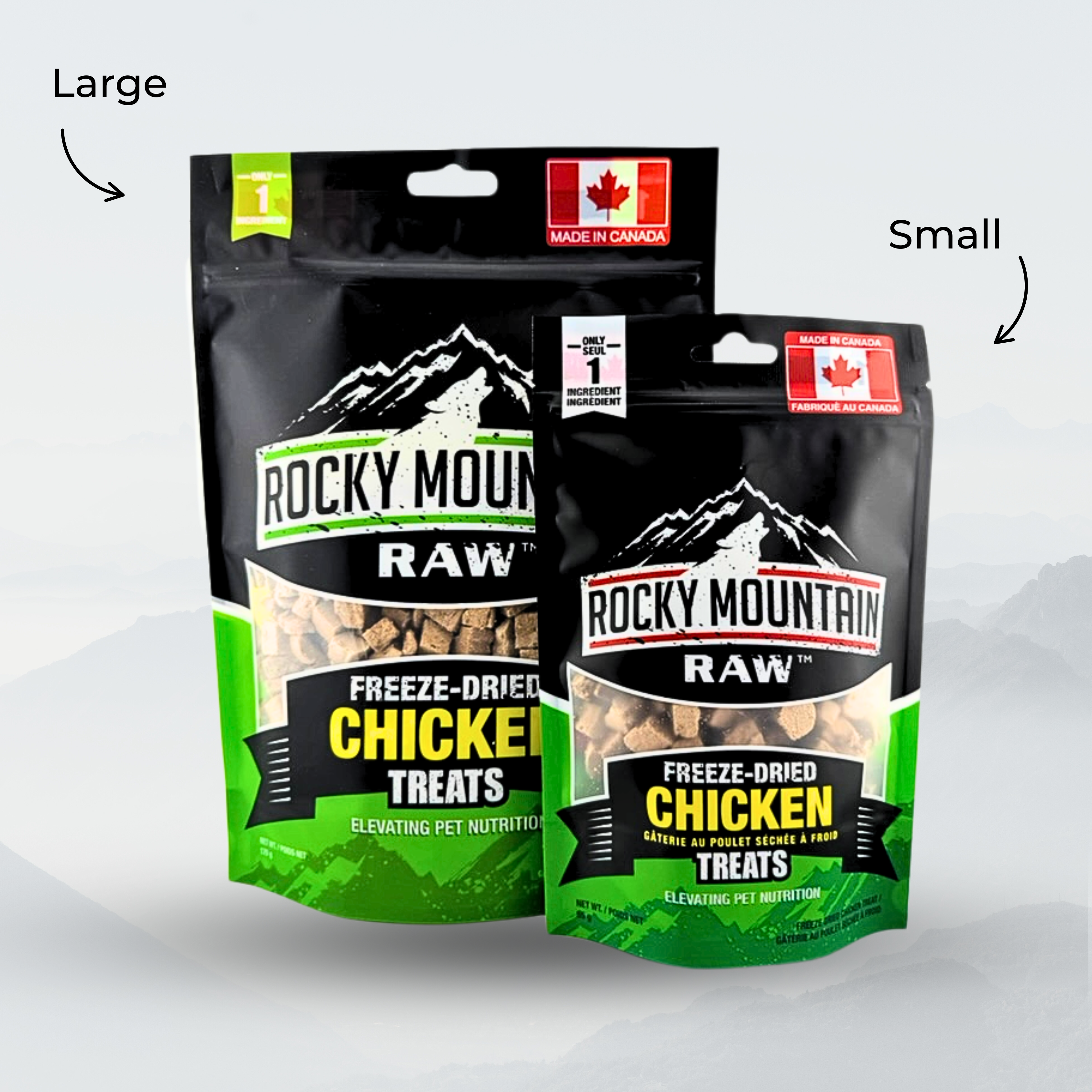 Freeze-Dried Chicken Pet Treats by Rocky Mountain Raw® – High-Protein Natural Pet Treats | 55 g or 170 g