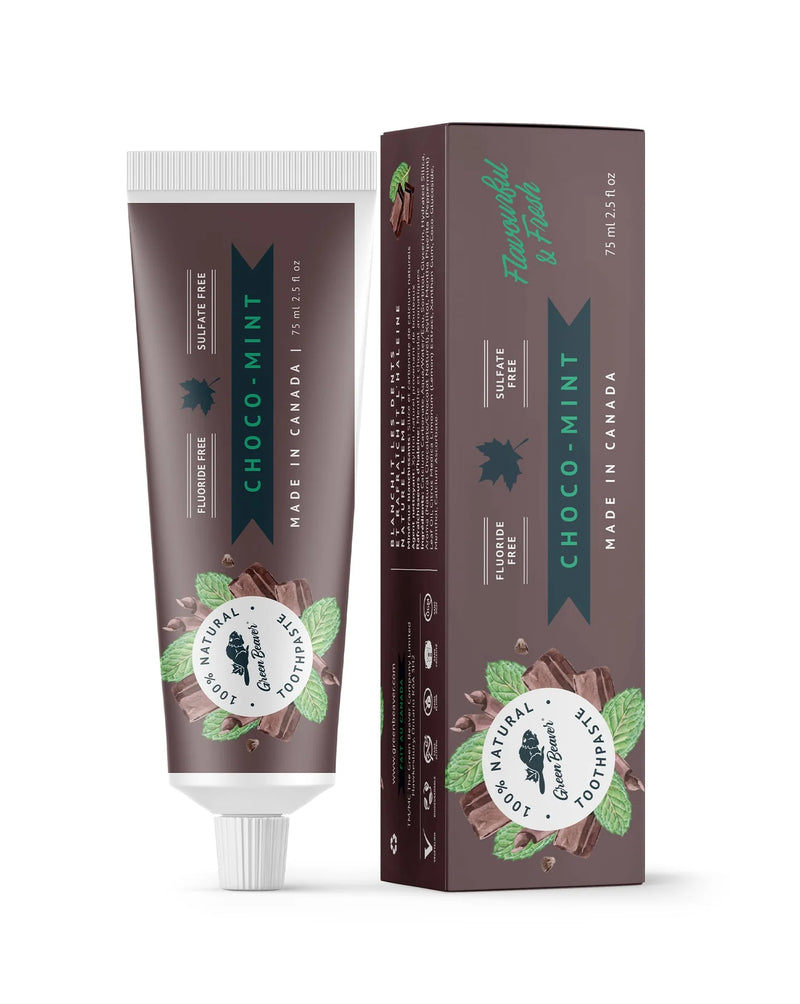 Natural Toothpaste | Green Beaver® | 75 ml / 2.5 Ounce