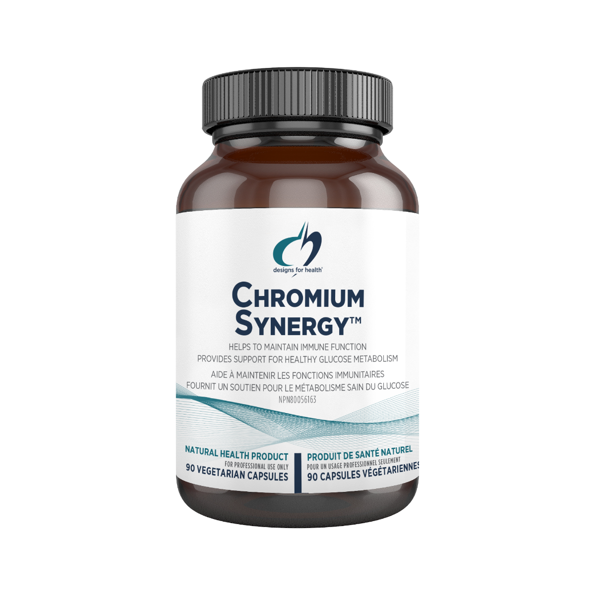 Chromium Synergy™ | Designs for Health® | 90 Vegetarian Capsules
