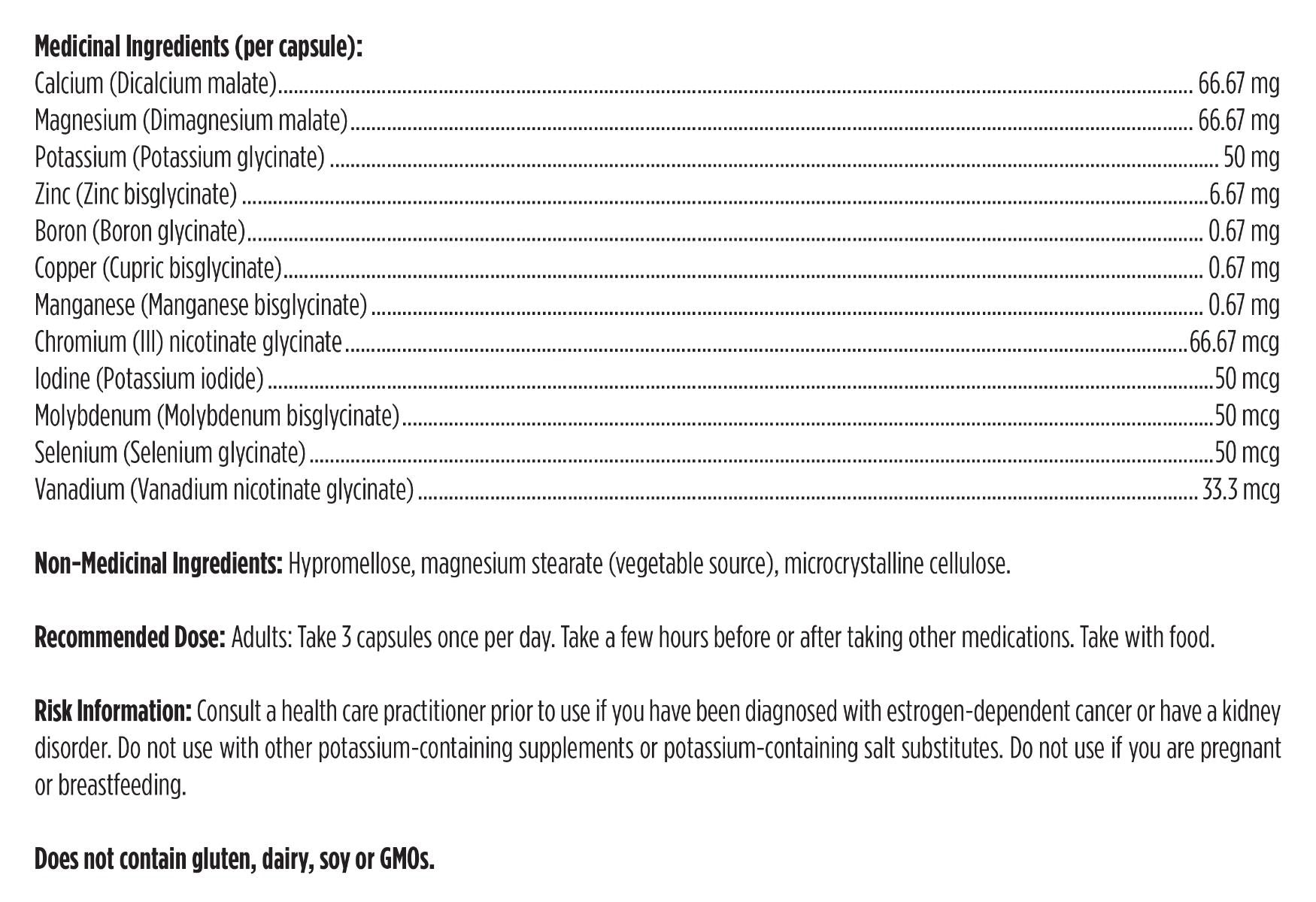Complete Mineral Complex | Designs for Health® | 90 Veg Capsules