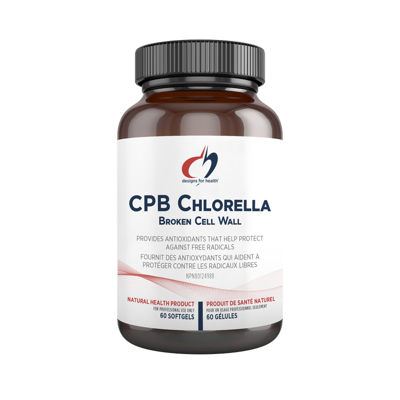 CPB Chlorella | Designs for Health® | 60 Softgels