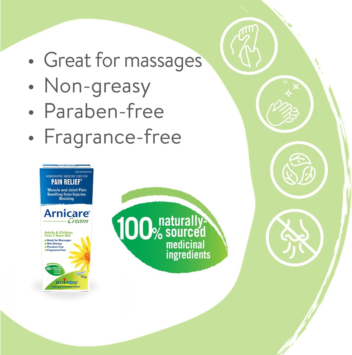 Arnicare Cream | Boiron® | 70 gr