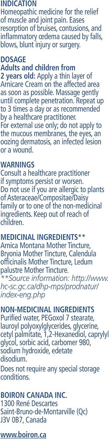 Arnicare Cream | Boiron® | 70 gr