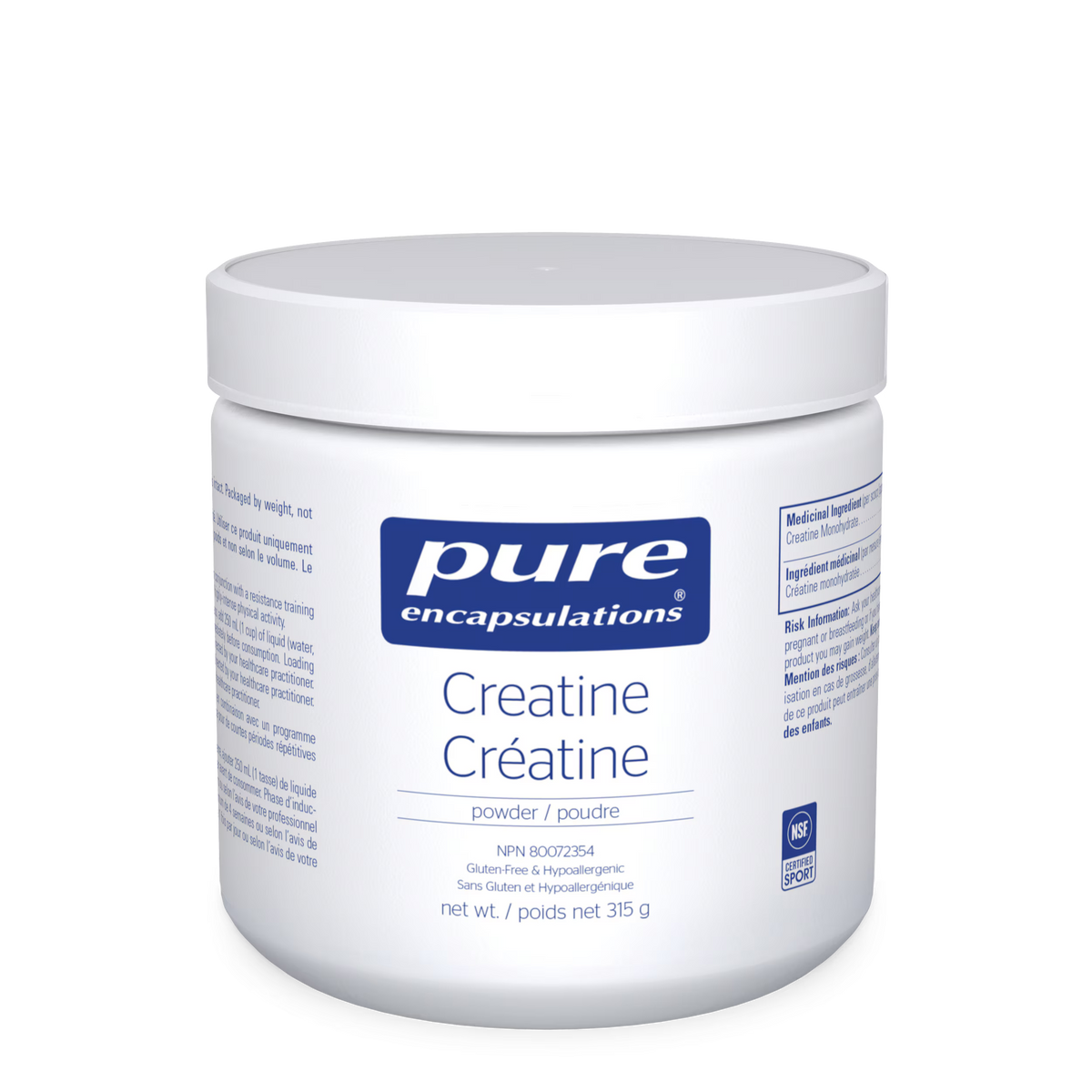 Creatine | Pure Encapsulations® | 315 g