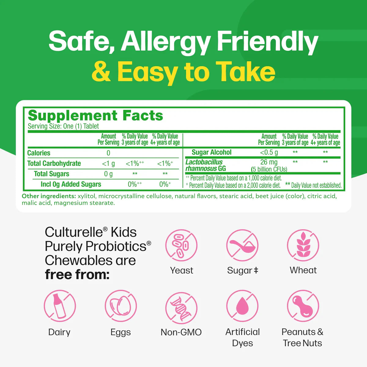 Kids Purely Probiotics | Culturelle® | 30 Capsules