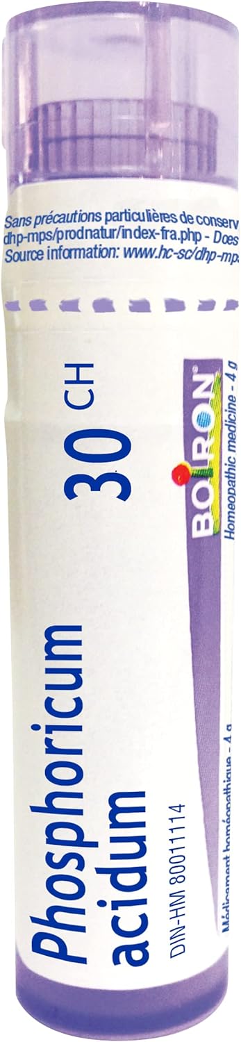 Phosphoricum acidum 30c | Boiron® | Each tube contains 4 g (approximately 80 pellets)
