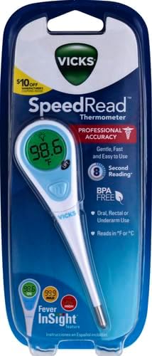 SpeedRead® Digital Thermometer | Vicks | 1 Count (Pack of 1)