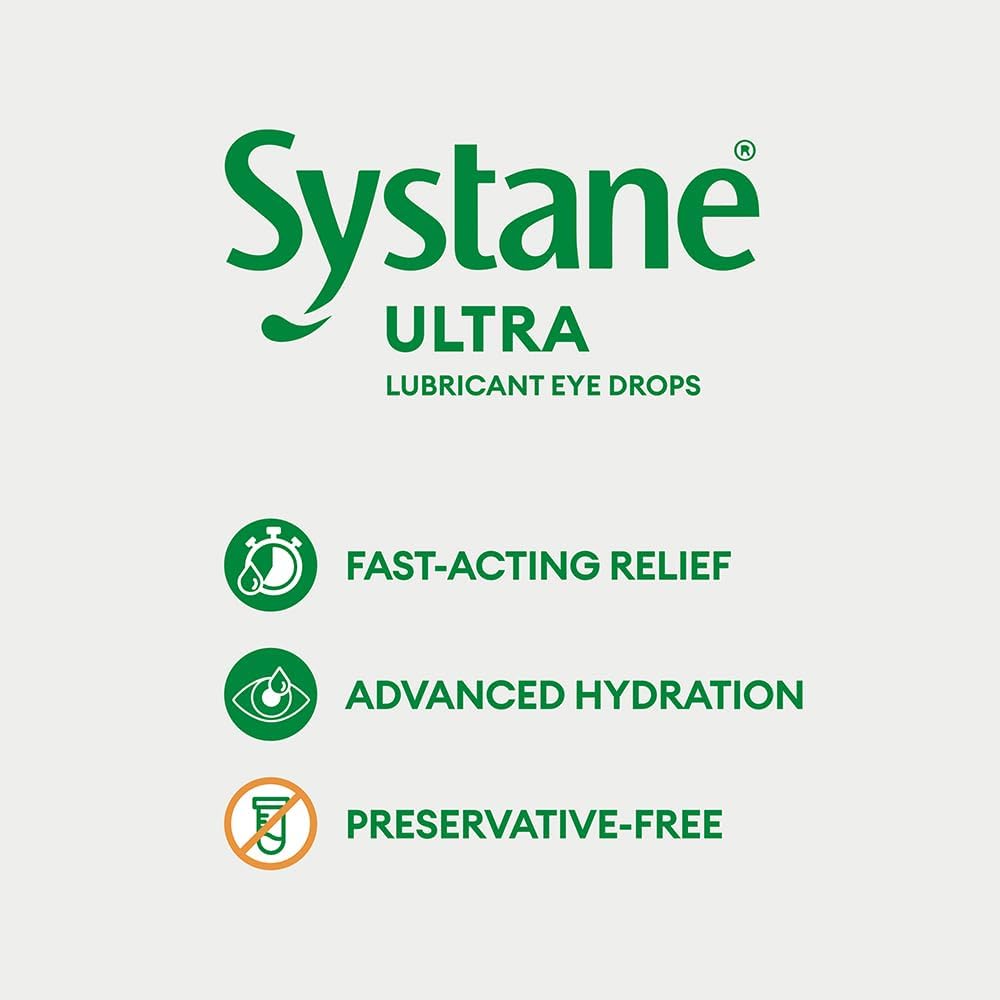 Preservative Free Multi Dose Lubricant Eye Drops|Systane Ultra|10ml