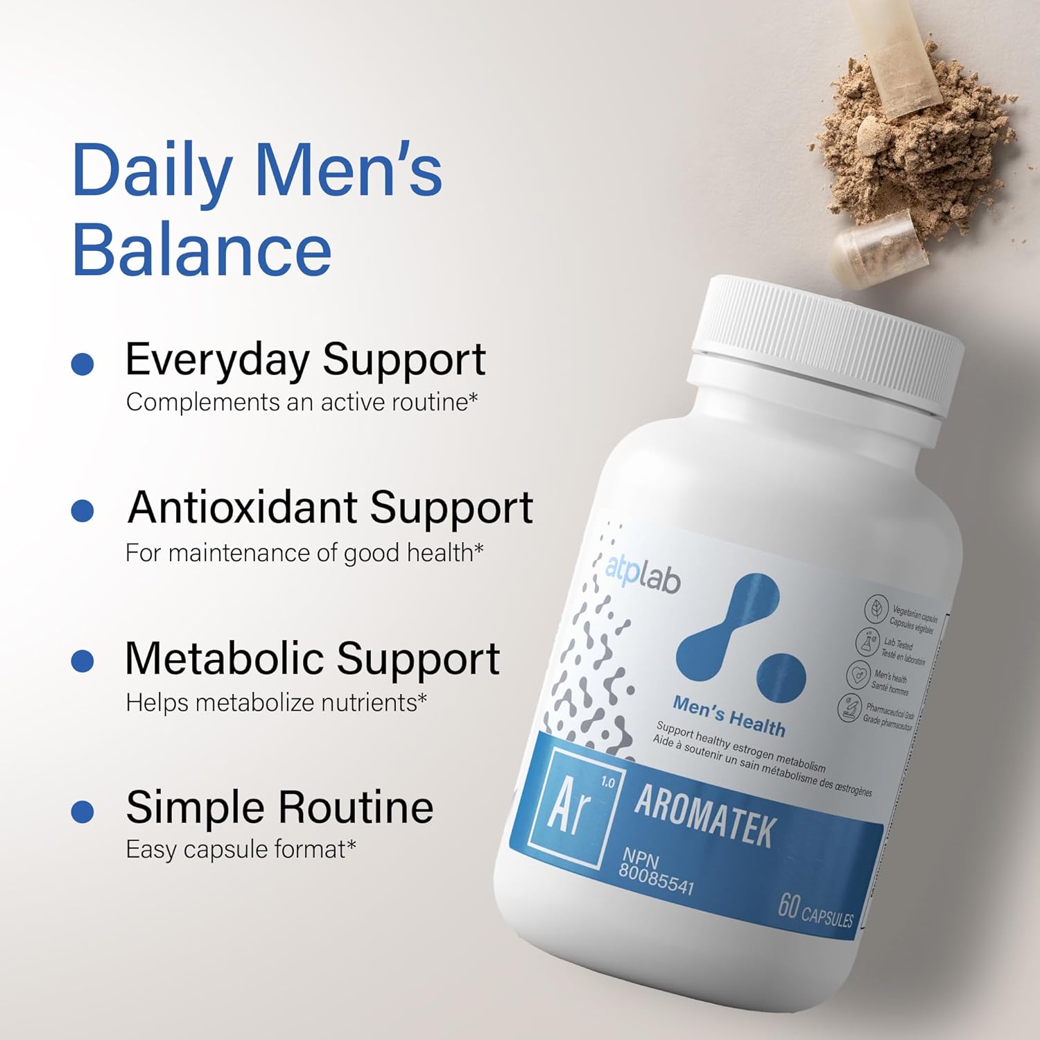 Aromatek|ATP LAB |60 Capsules