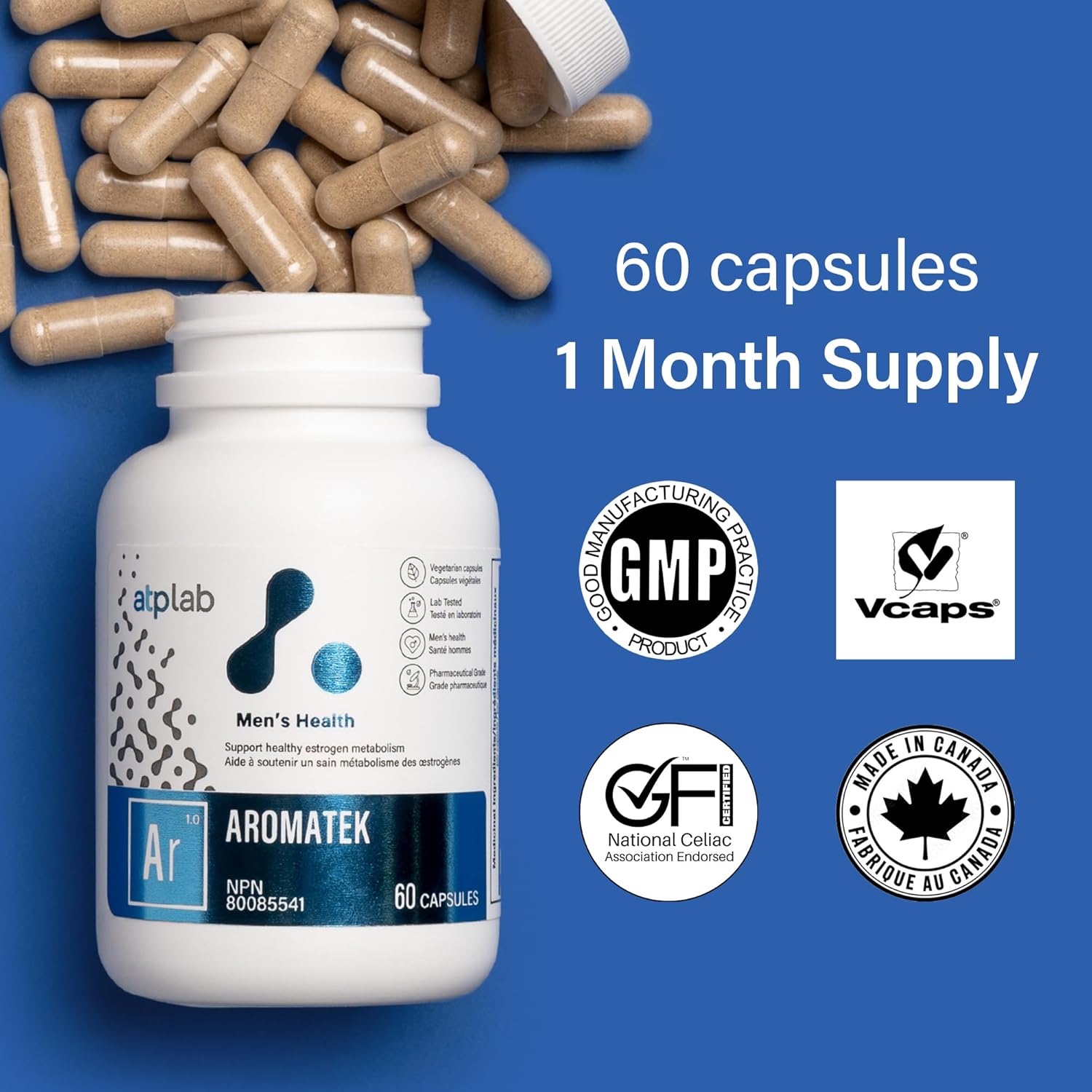 Aromatek|ATP LAB |60 Capsules