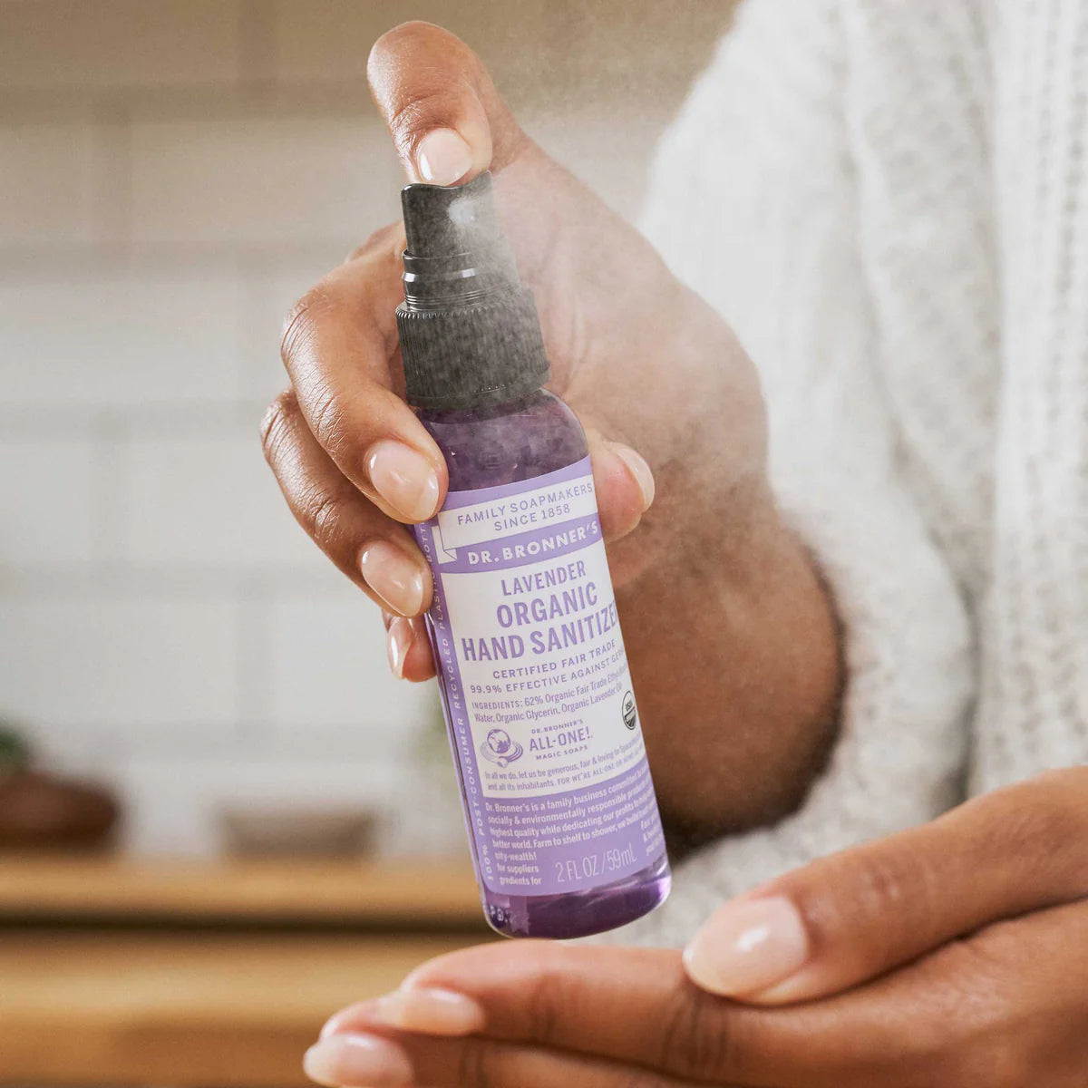 Organic Hand Sanitizer | Dr. Bronner's | 59 mL