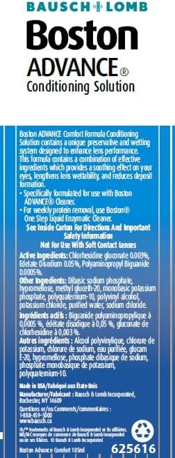 Boston Advance Comfort Formula Conditioning Solution | Bausch + Lomb | 105 mL