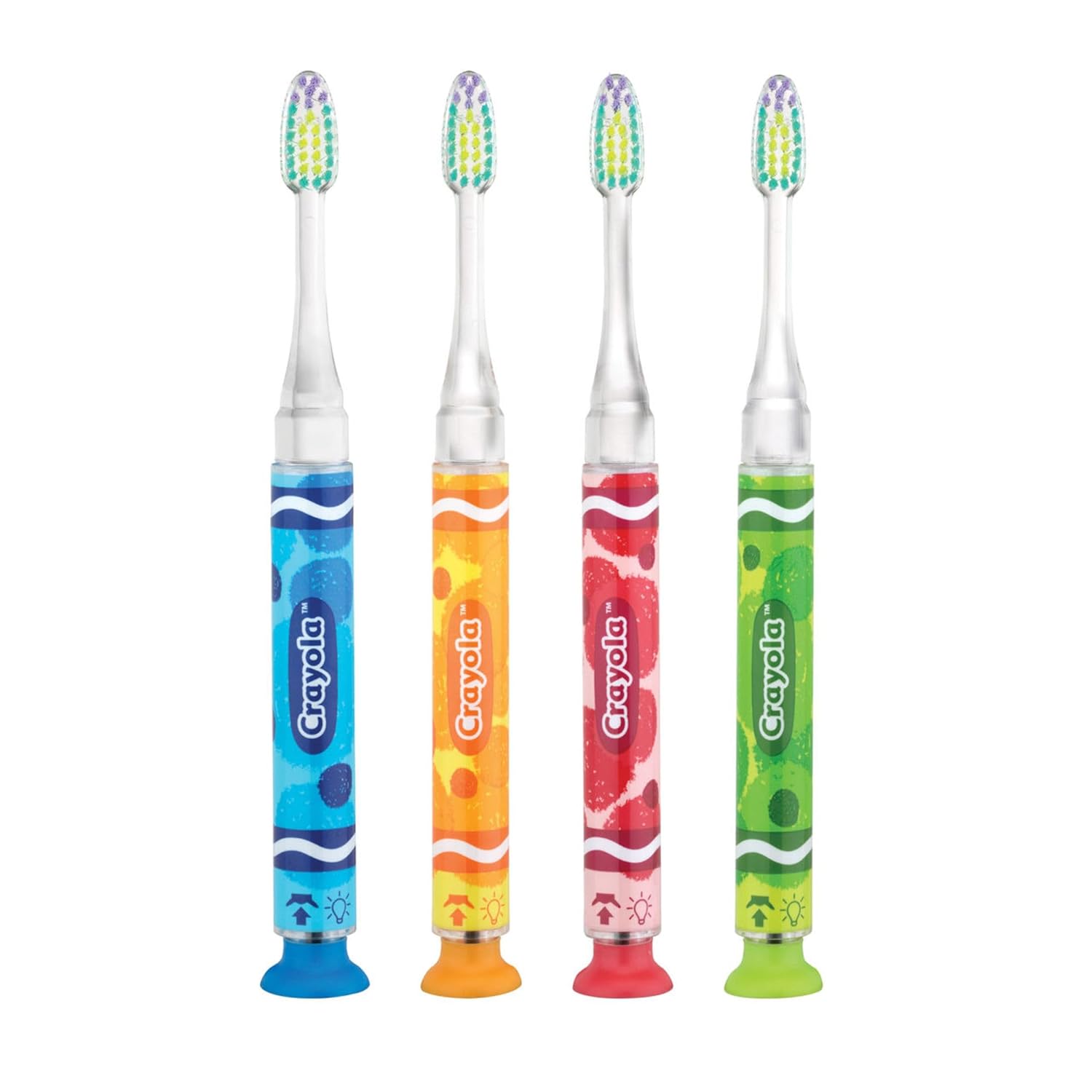 Kids' Timer Light Toothbrush | GUM® Crayola™ | Pack of one (Colour Varies)