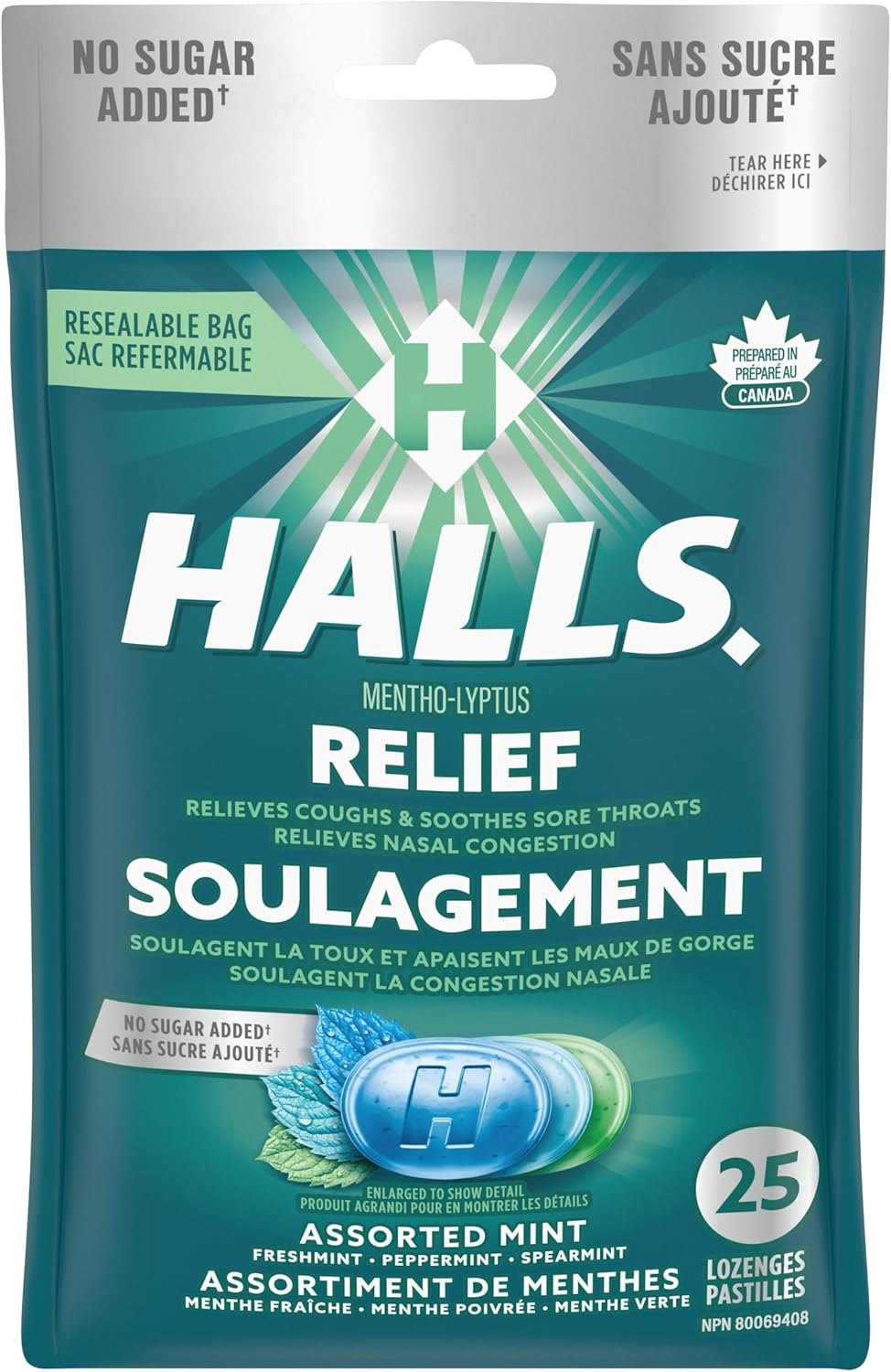 Cough Drops, Throat Lozenges|HALLS |Variety of flavours