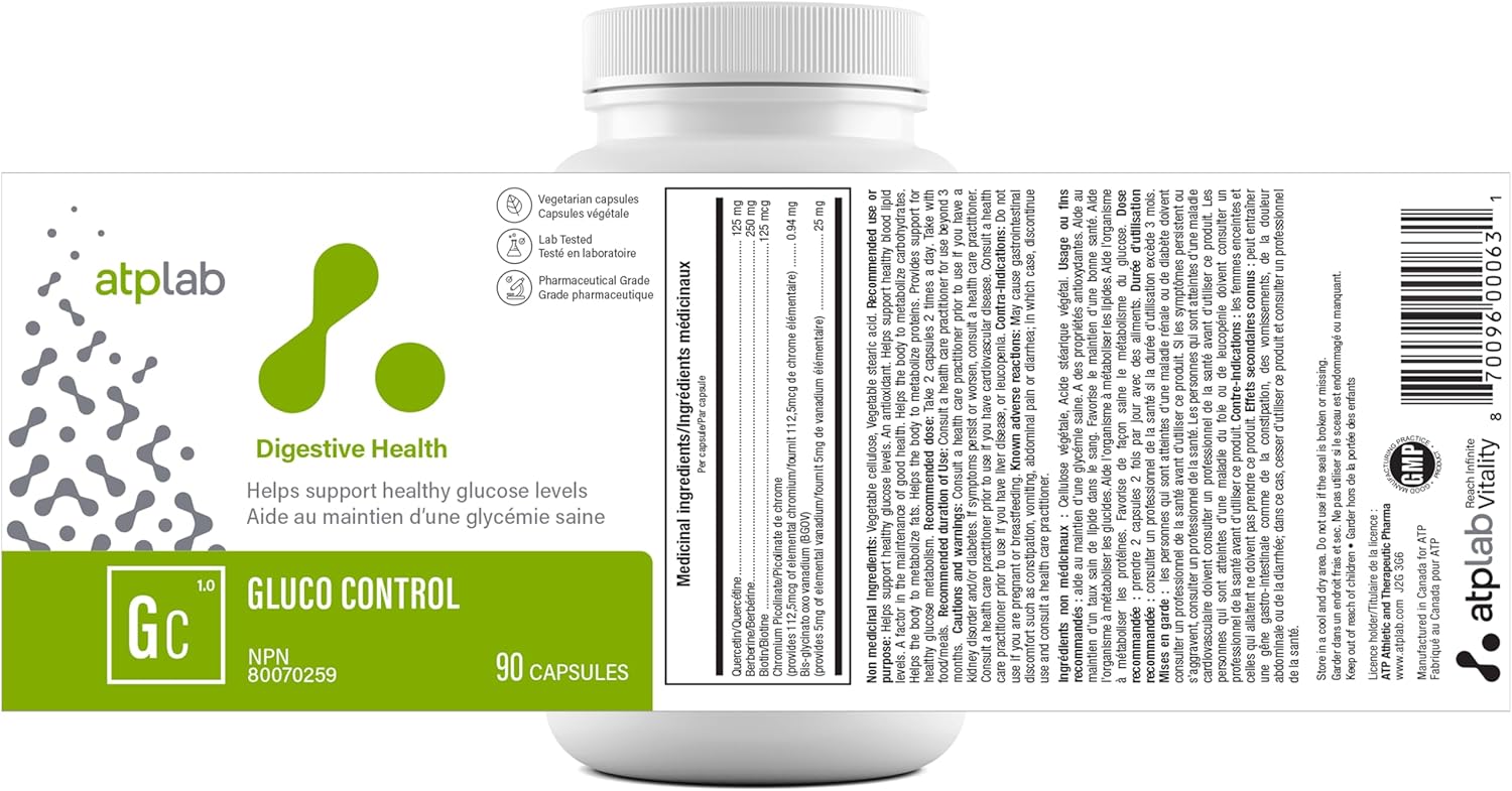 Gluco Control|ATP LAB|90 Capsule