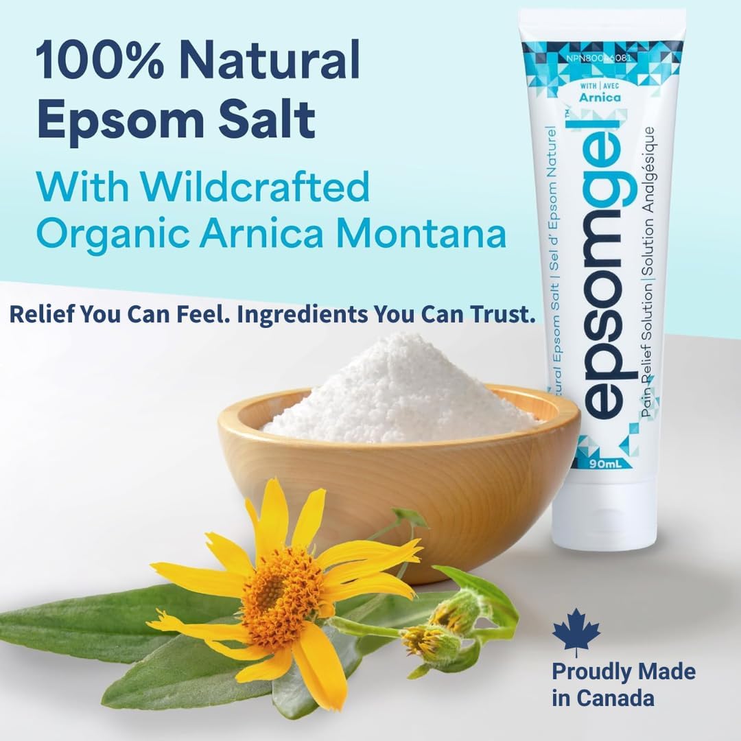 Pain Relief Solution | Epsomgel™ | 90 mL