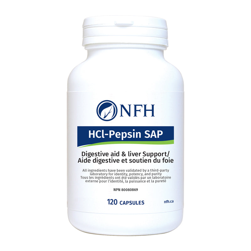 HCL-Pepsin SAP | NFH | 120 Capsules