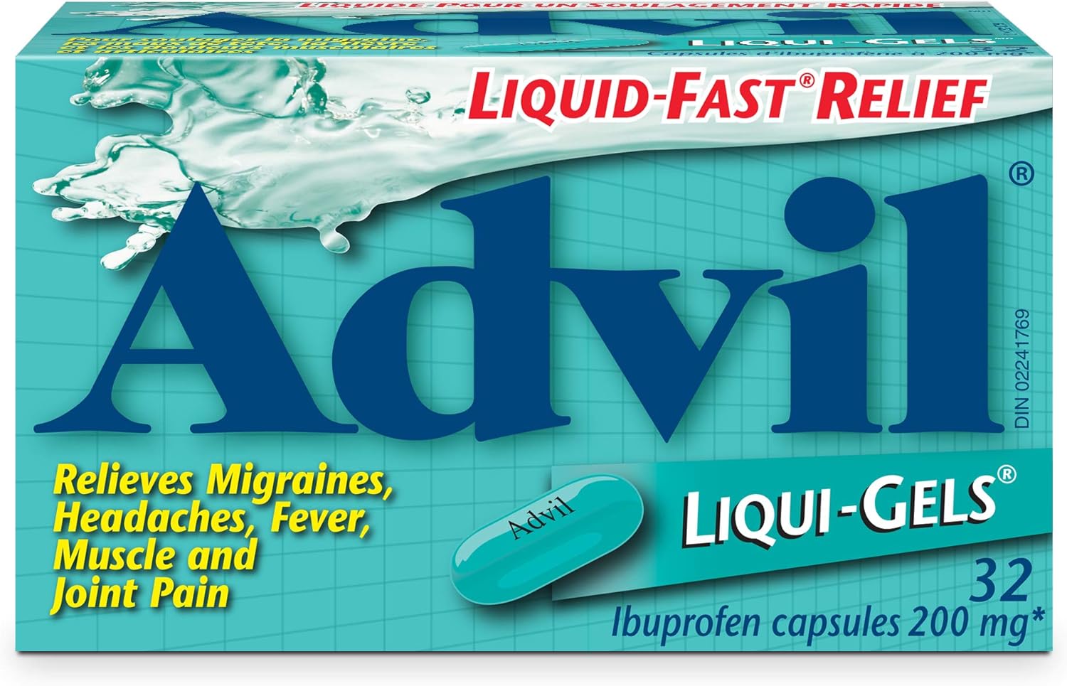 Regular Strength Ibuprofen Pain Relief Liquid-Gels | Advil® | different pack size