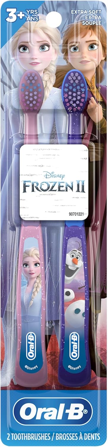 Kid's Toothbrush Featuring Disney's Frozen II | Oral-B | 2 Count