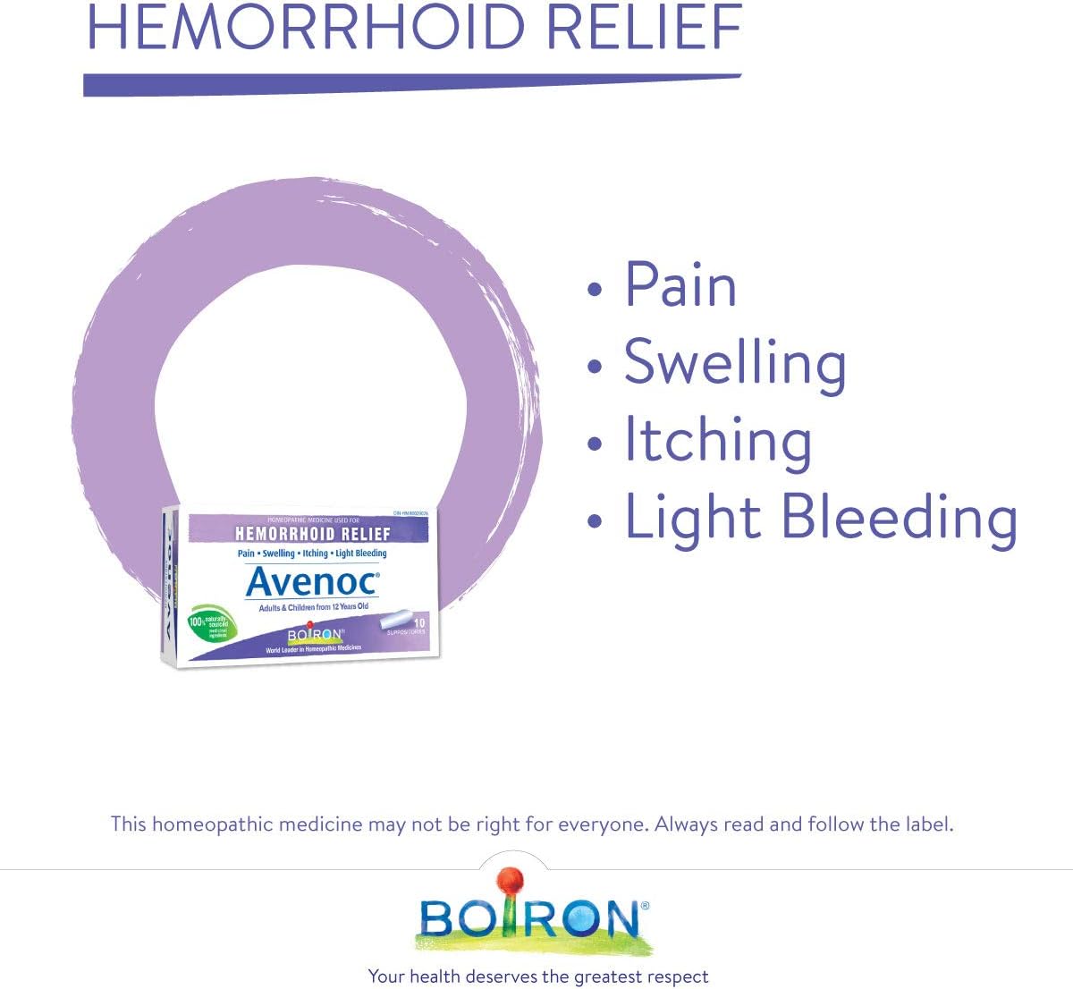 Avenoc for Hemorrhoid | 10 Count