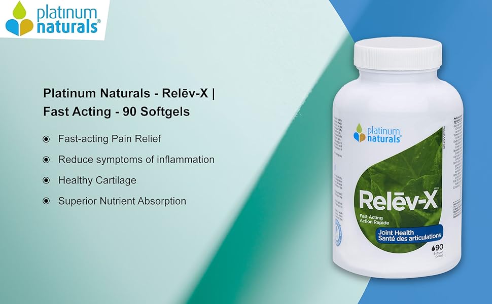 Relēv-X® | Platinum Naturals® | 90 Softgels