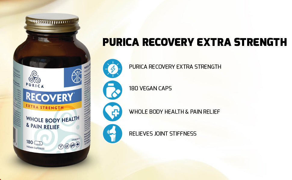 Recovery Extra Strength | Purica® | Various Sizes & Formats