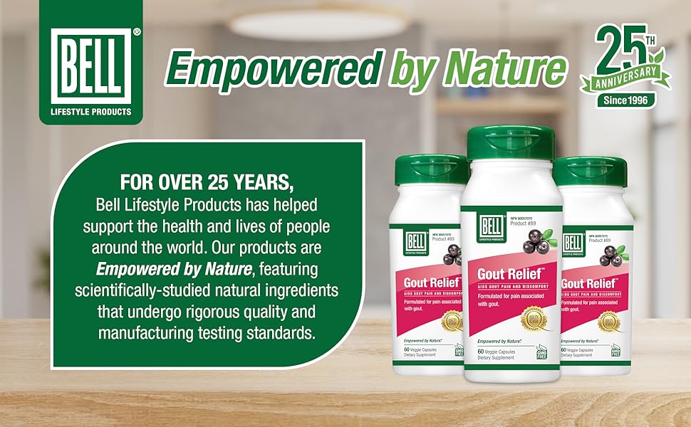 Gout Relief® | Bell® | 60 Capsules