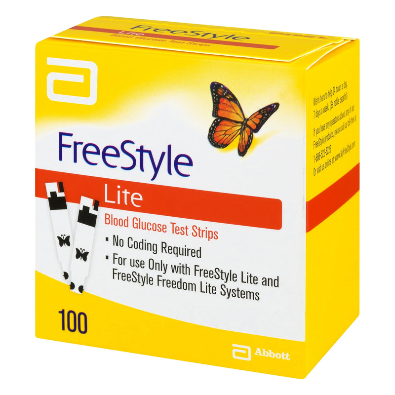 Lite Test Strips | FreeStyle | 100 Strips