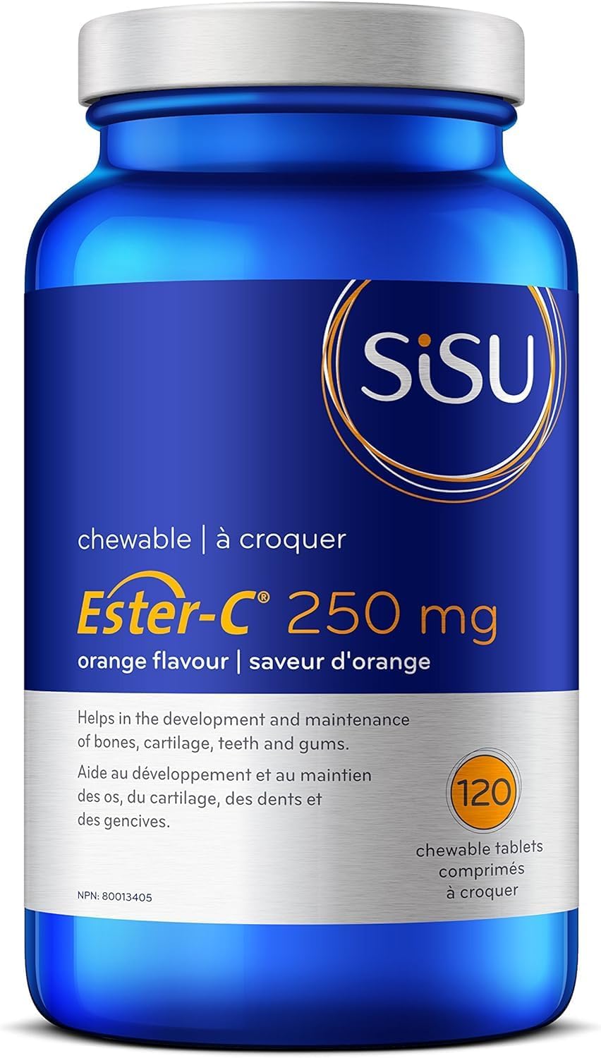 Ester-C 250mg | Sisu | 120 Chewable Tablets