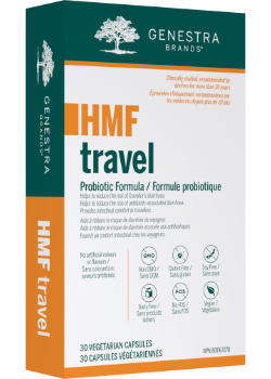 HMF Travel | Genestra Brands® | 30 Vegetable Capsules