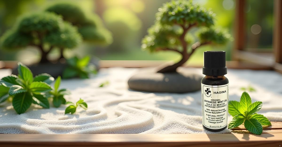 Original Japanese Mint Oil | HAGINA | 20 mL