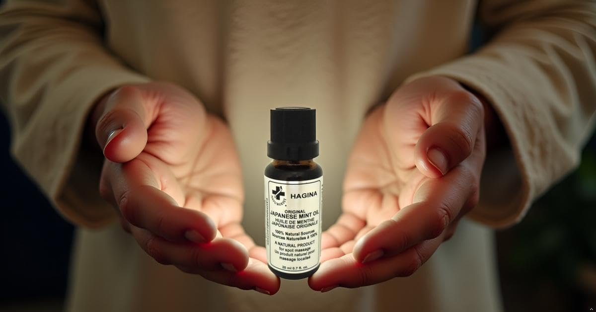 Original Japanese Mint Oil | HAGINA | 20 mL