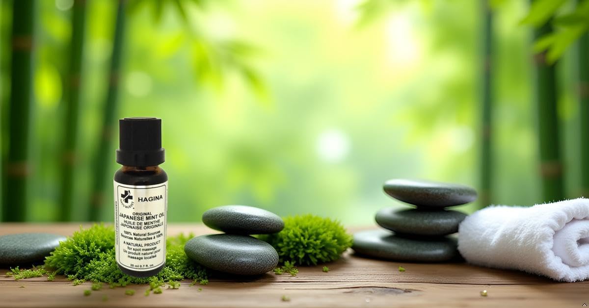 Original Japanese Mint Oil | HAGINA | 20 mL