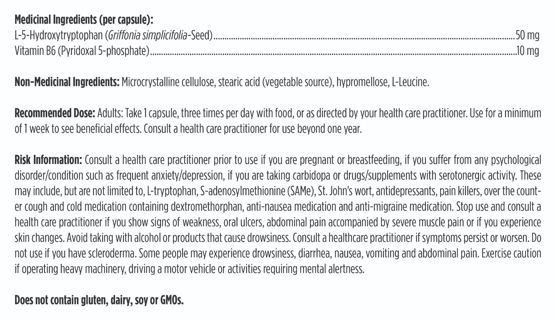 5-HTP Synergy™ | Designs for Health® | 90 Vegetarian Capsules