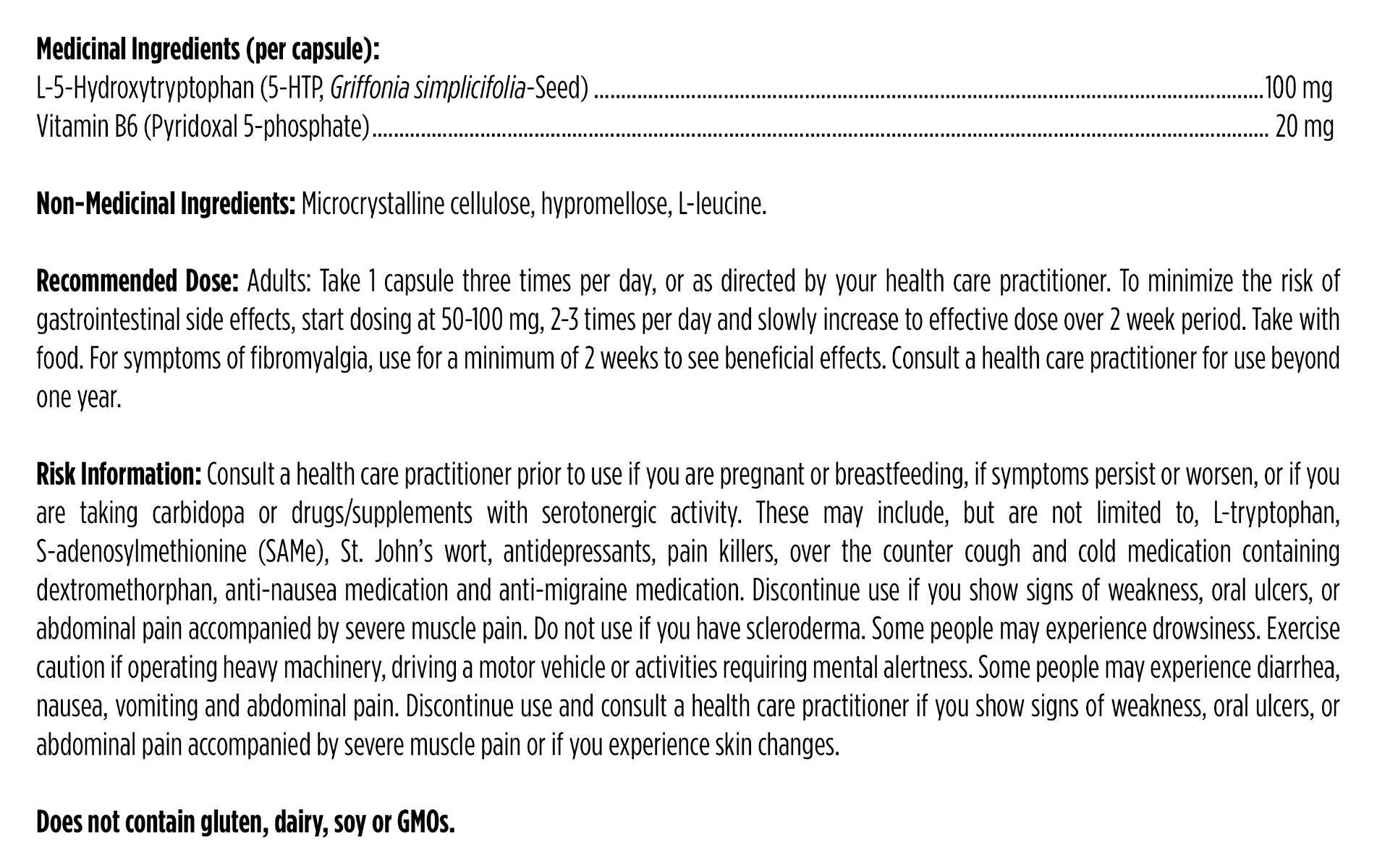 5-HTP Supreme™ | Designs for Health® | 60 Vegetarian Capsules