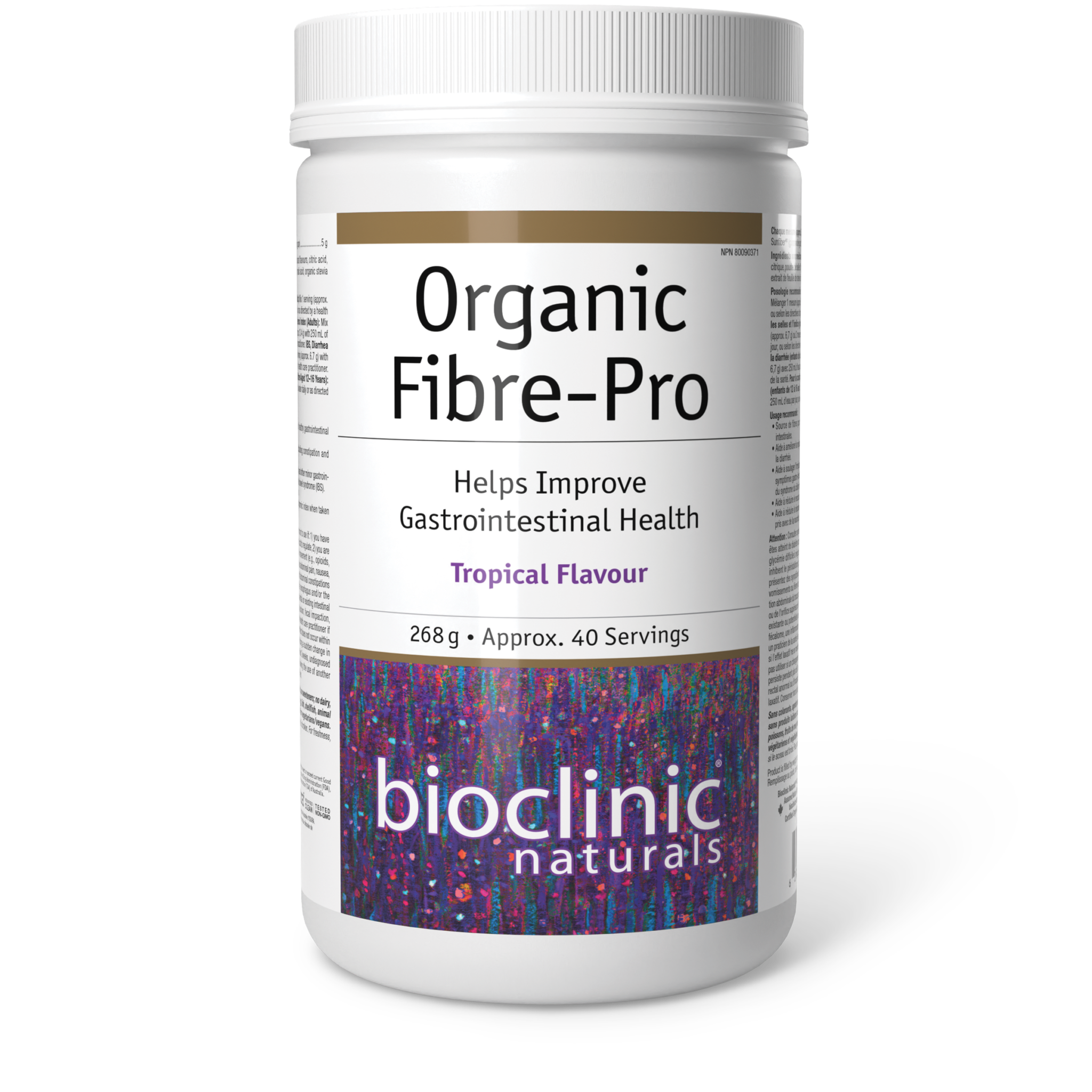 Organic Fibre-Pro | Bioclinic® Naturals | 268 g Powder