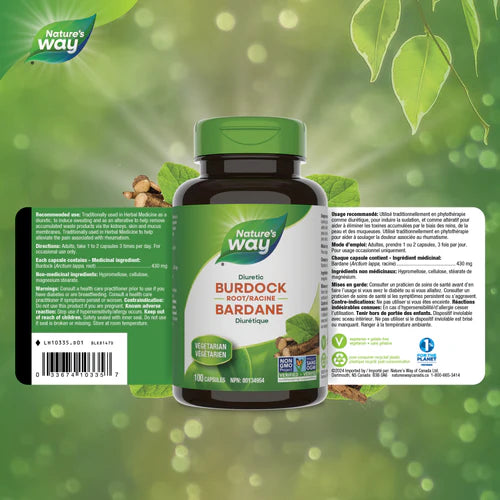 Burdock Root | Nature's Way® | 100 Capsules