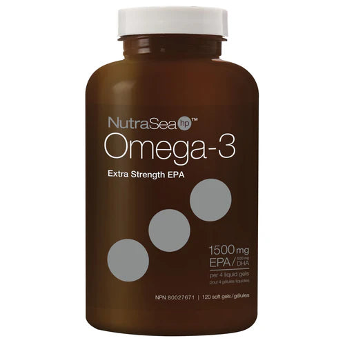 Omega-3 Extra Strength | NutraSea® hP™ | 120 Softgels