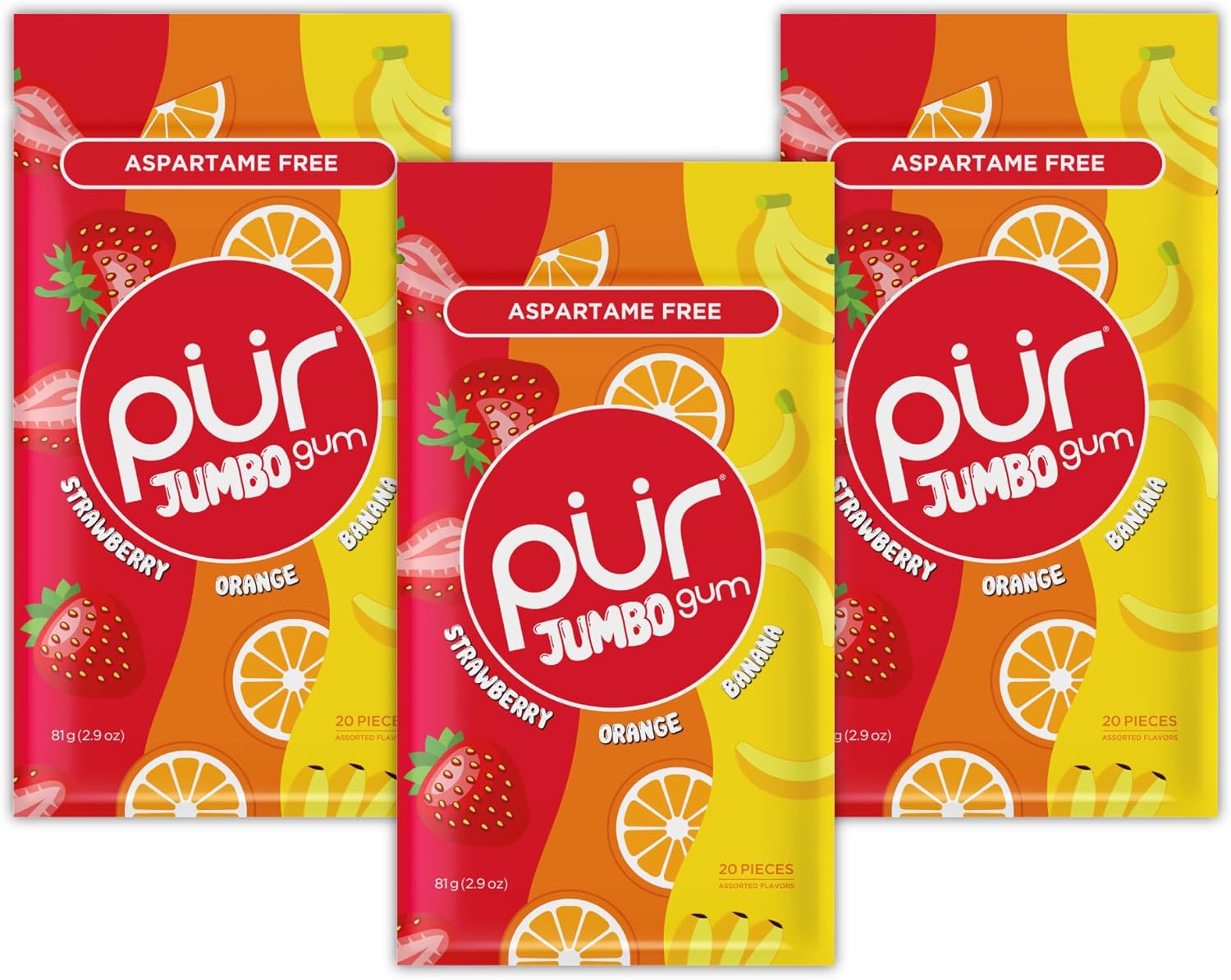 Jumbo Gum|Jumbo Gum|variety of flavours