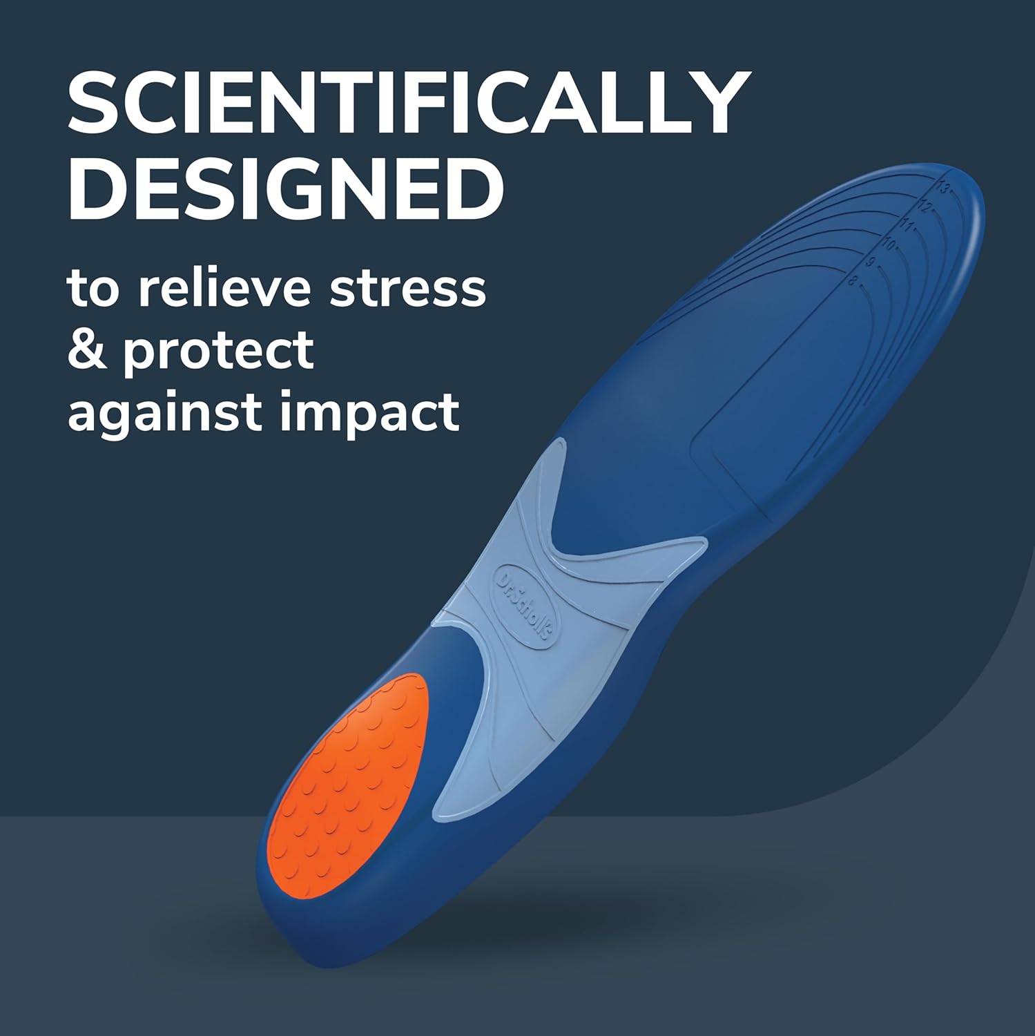 Knee All-Day Pain Relief Orthotics -For Him | Dr. Scholl's® | 1 Pair