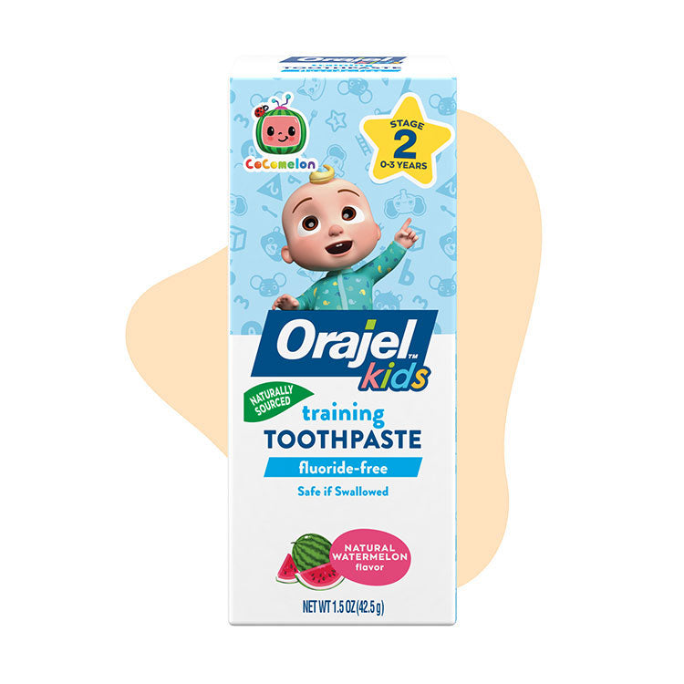 CoComelon™ Fluoride-Free Training Toothpaste | Orajel™ Kids | 1.5oz Tube