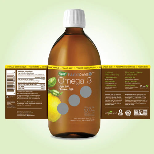 Omega-3 | NutraSea® hP™ | 6.8 fl oz (200 mL) or 16.9 fl oz (500 mL)