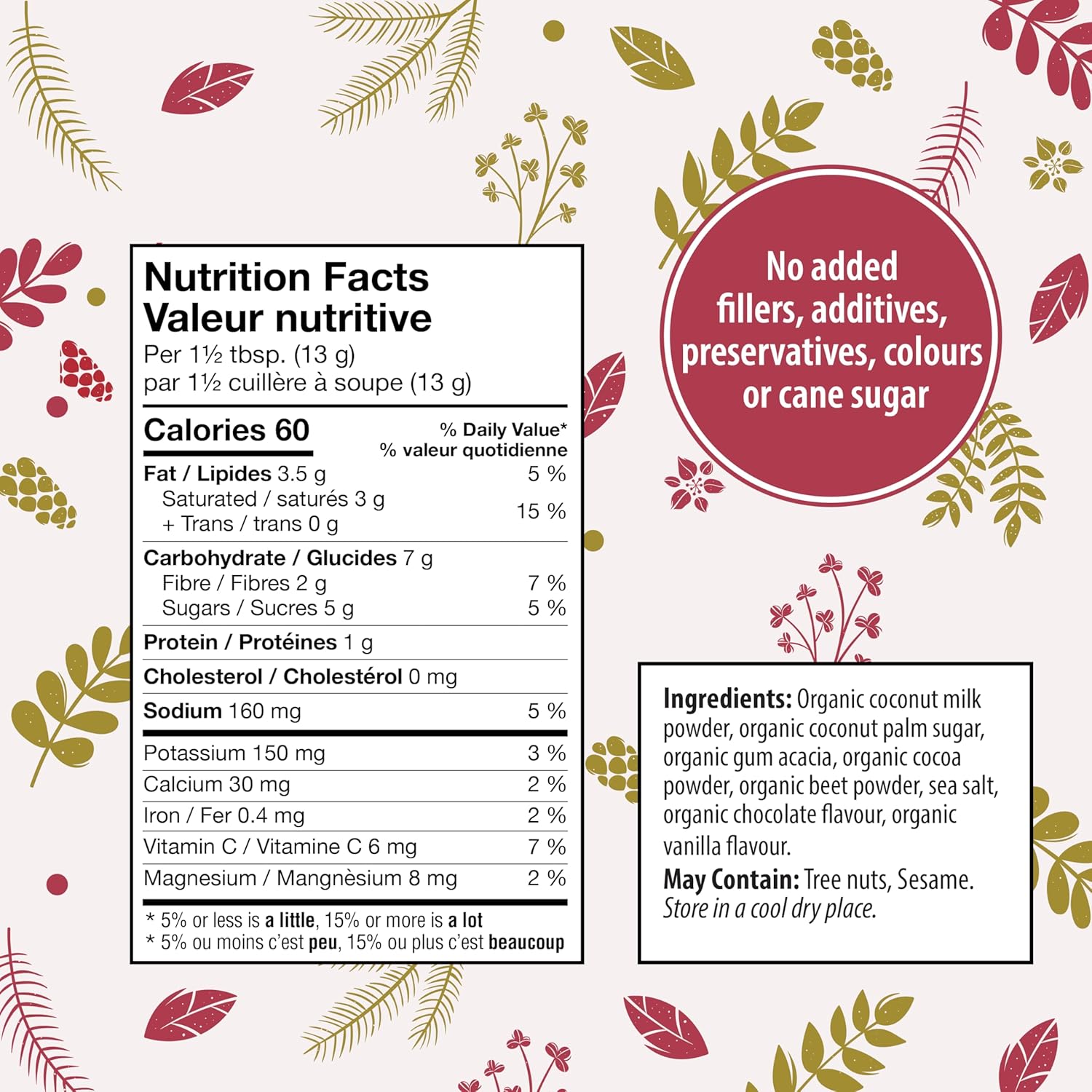 Beet Latte With Fermented Beets And Probiotics | Organic Traditions® | 150 g