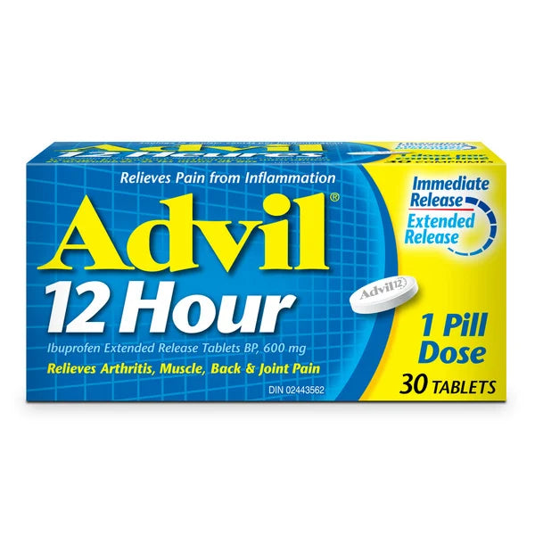 12 Hour Tablets  | Advil® | Different Sizes