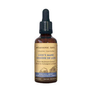Lion's Mane Mushroom Tincture | Harmonic Arts® | 50 or 100 or 500 mL